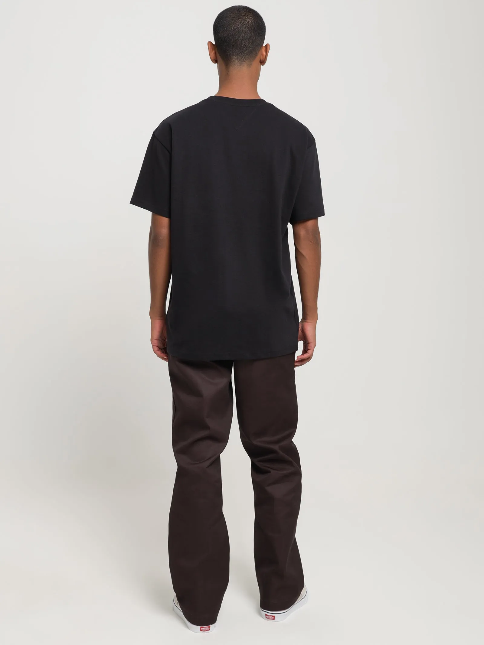 1985 Relaxed Luxe T-Shirt in Black