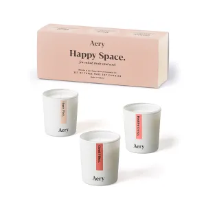 Aery Living Aromatherapy Votive Gift Set Happy Space