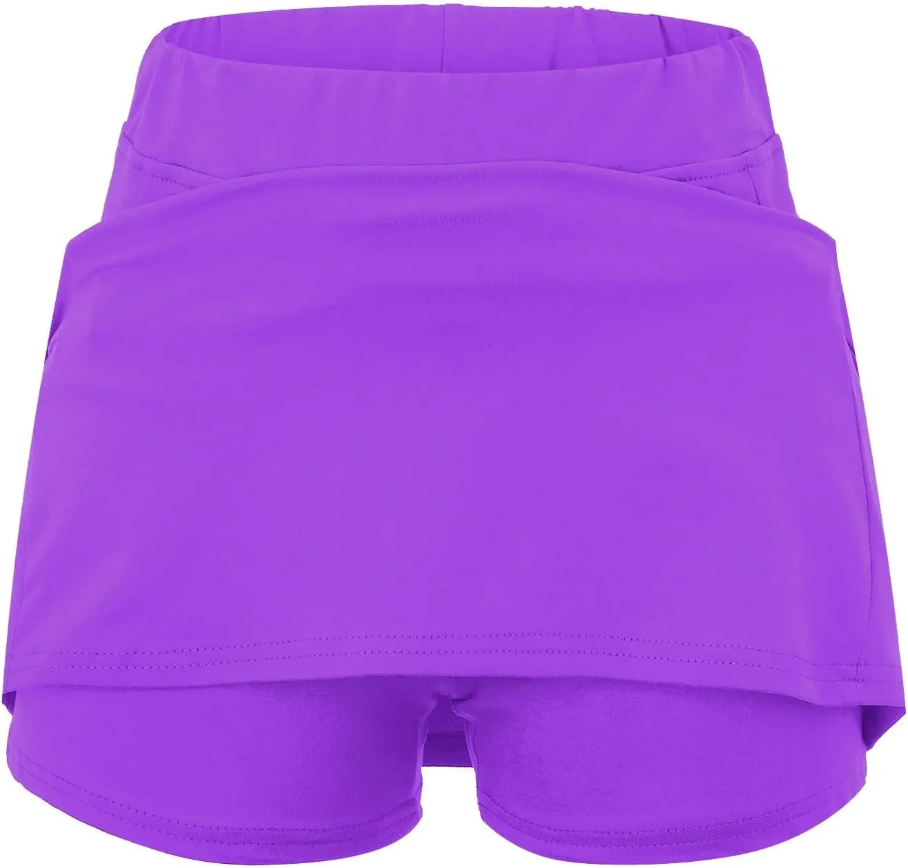 aihihe Pleated Skirts for Women Plus Size Pink Womens Shorts Casual Long Length Tennis Dress with Pockets Plus Size