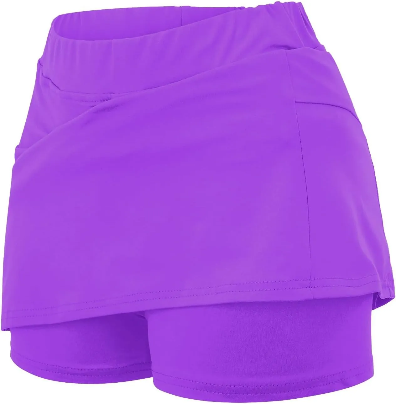 aihihe Pleated Skirts for Women Plus Size Pink Womens Shorts Casual Long Length Tennis Dress with Pockets Plus Size