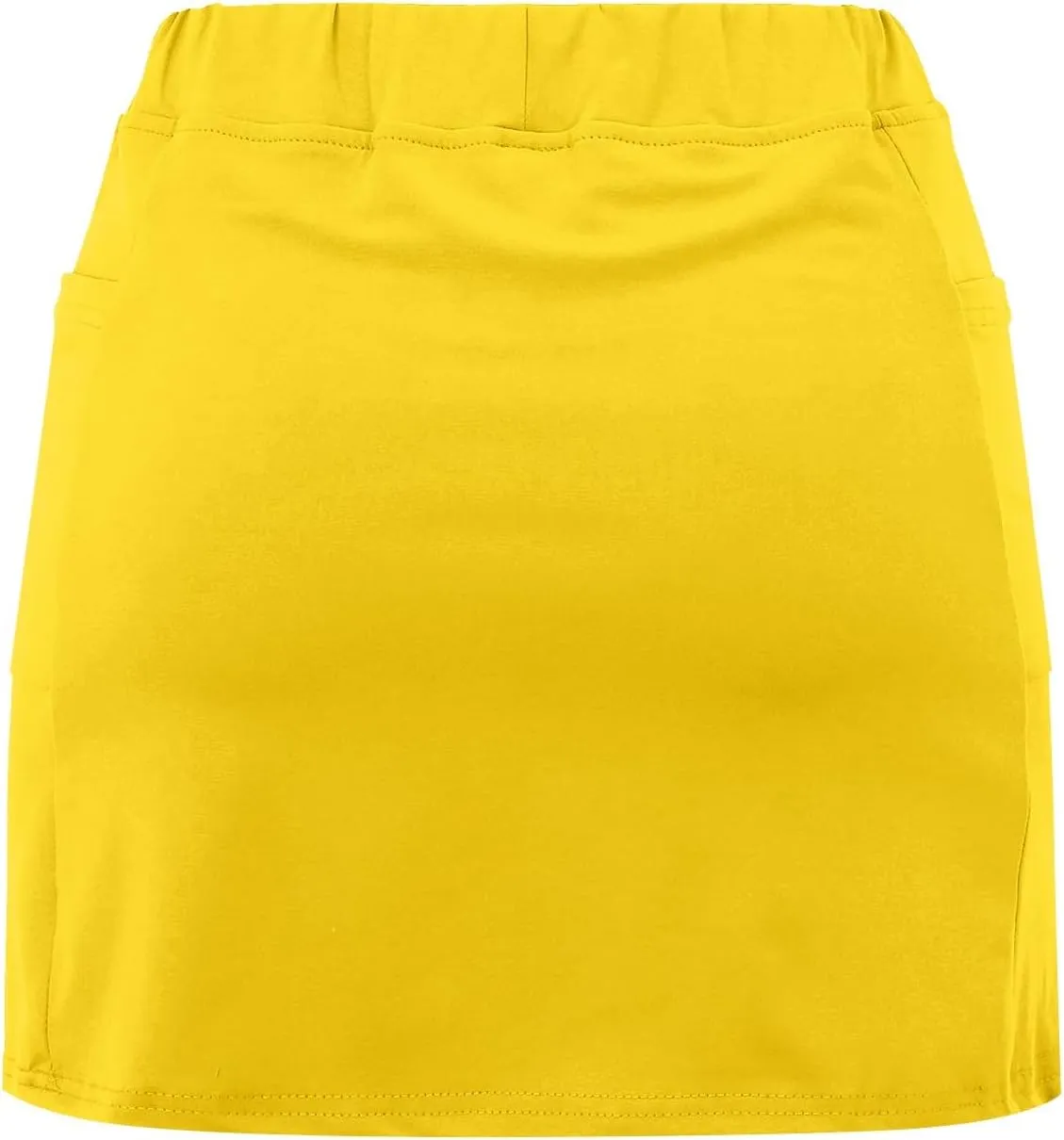 aihihe Skirts for Women Slit Trendy Summer Knee Length Modest Skorts for Women Knee Length Black Mini Skirt Women with Shorts
