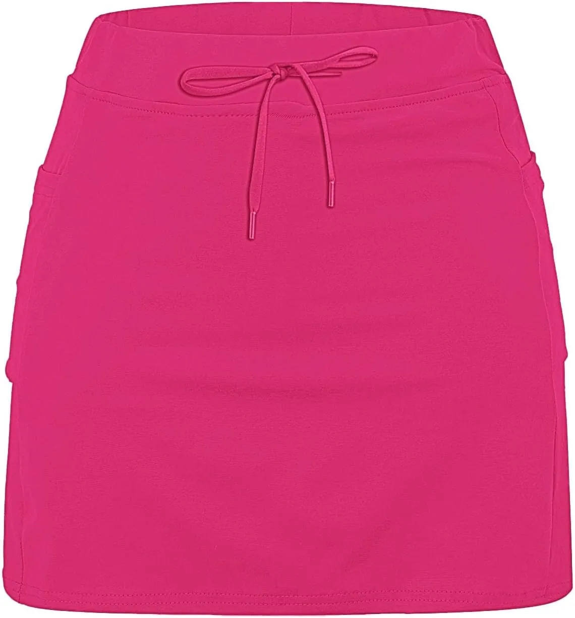 AMDBEL Womens Skorts with Pockets Tummy Control,Athletic Skorts for Women Tummy Control Stretchy High Waist Skorts Shorts