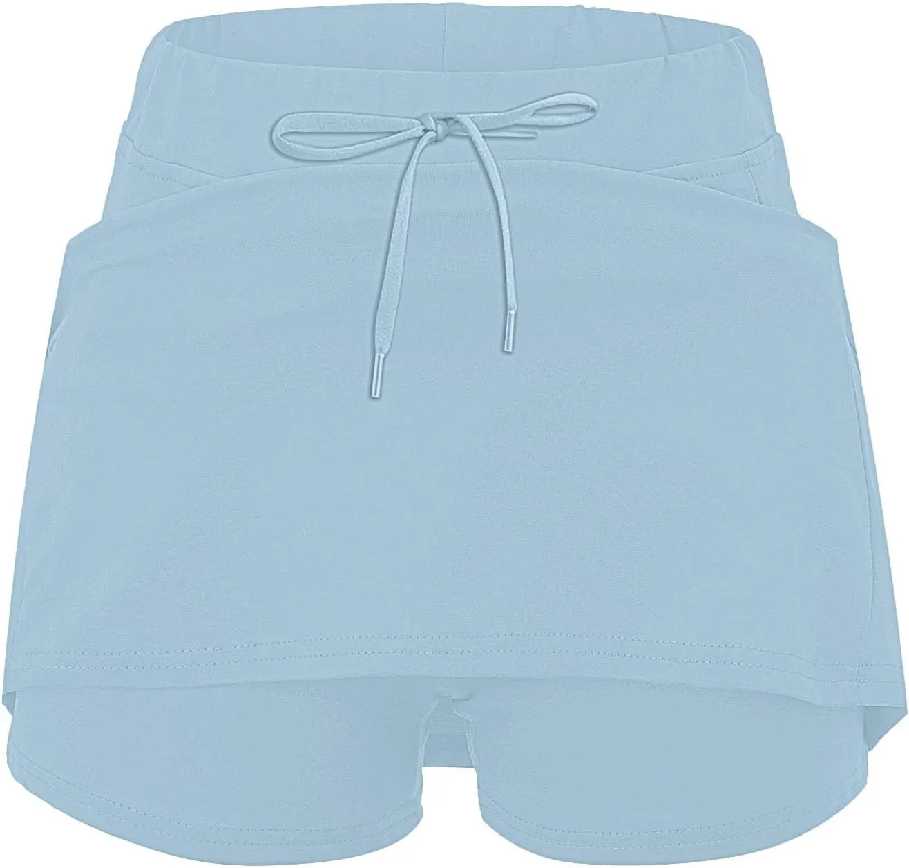 AMDBEL Womens Skorts with Pockets Tummy Control,Athletic Skorts for Women Tummy Control Stretchy High Waist Skorts Shorts