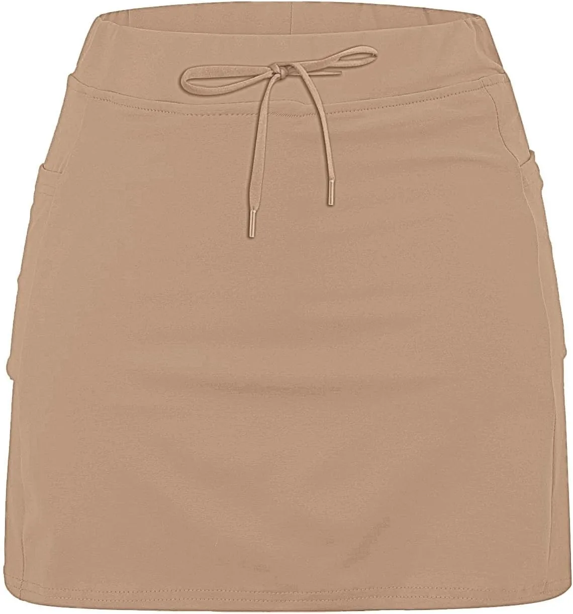 AMDBEL Womens Skorts with Pockets Tummy Control,Athletic Skorts for Women Tummy Control Stretchy High Waist Skorts Shorts