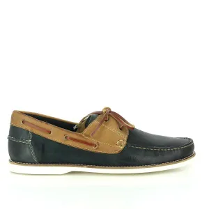 Anatomic Dockstep Indigo  Boat Shoes