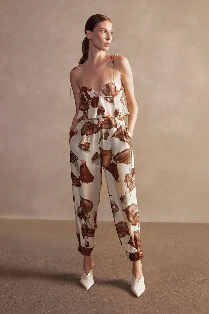 Arisaema Cropped Blouse