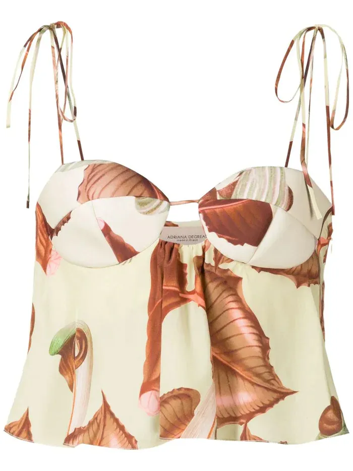 Arisaema Cropped Blouse