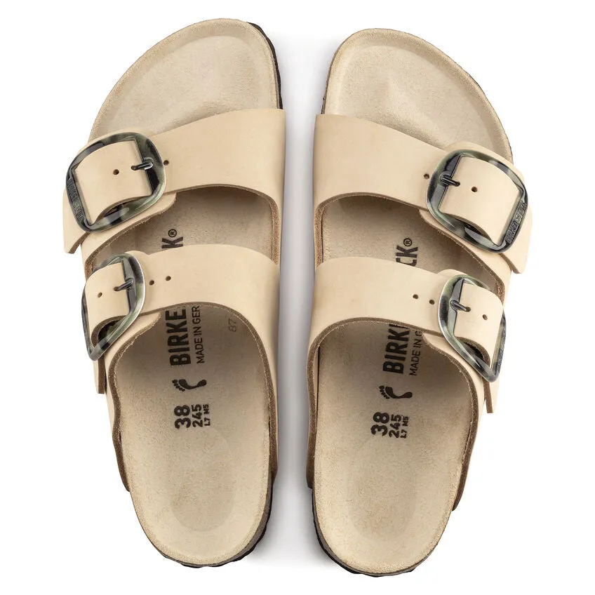 Arizona Big Buckle Nubuck Leather Almond