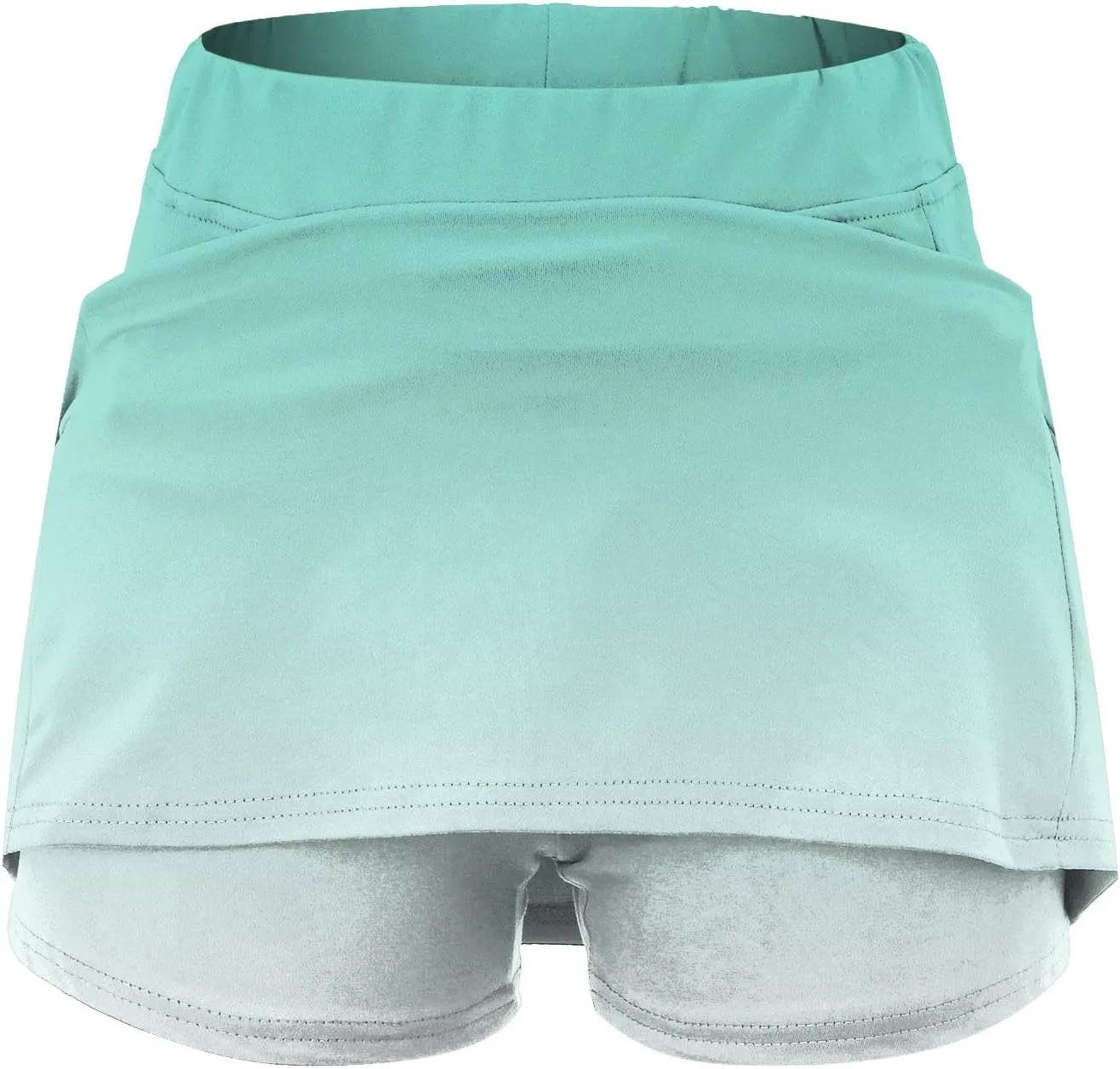 Athletic Skirts for Women Summer Yoga Skirts with Leggings Stretchy High Waist Lightweight Skirts Yoga Culottes for Sports