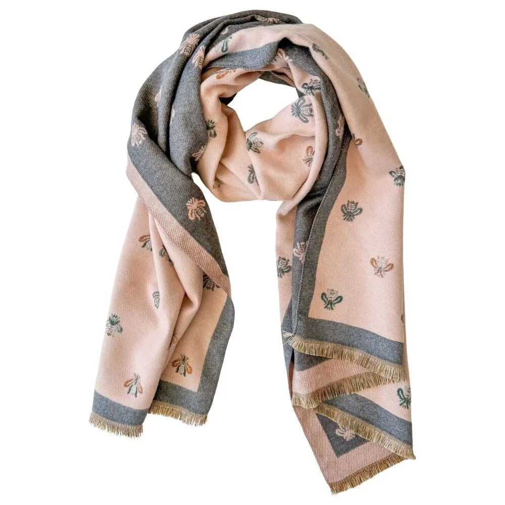 Bee Pink Scarf