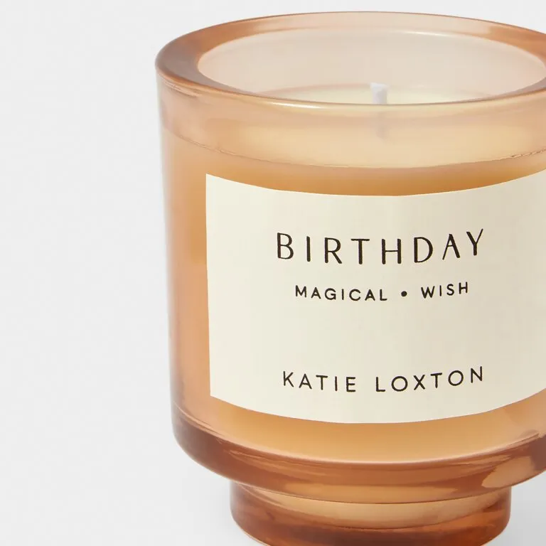 Birthday Sentiment Candle
