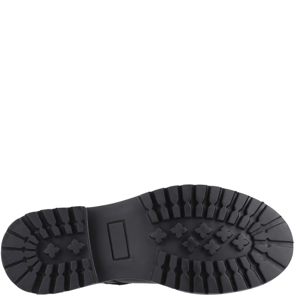 Black/Black Aurora Senior School Shoes