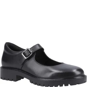 Black/Black Aurora Senior School Shoes