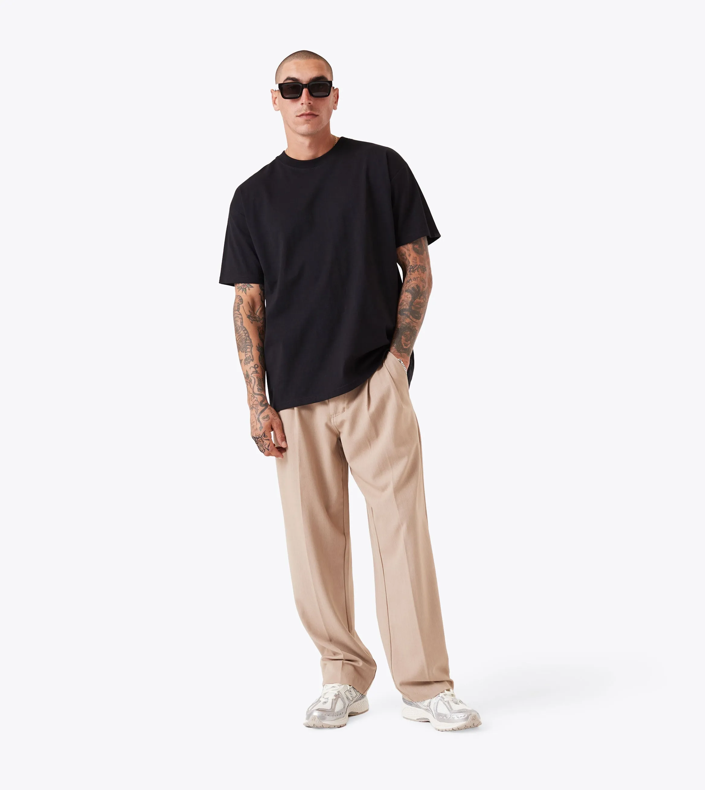 Box Tee Black