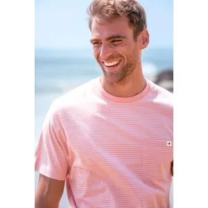 Brakeburn XL Pink Stripe T-Shirt