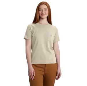 Carhartt Women's Relaxed Fit Lightweight Chest Pocket Short Sleeve T-Shirt