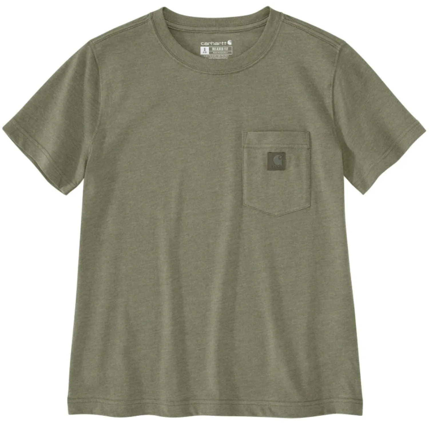 Carhartt Women's Relaxed Fit Lightweight Chest Pocket Short Sleeve T-Shirt