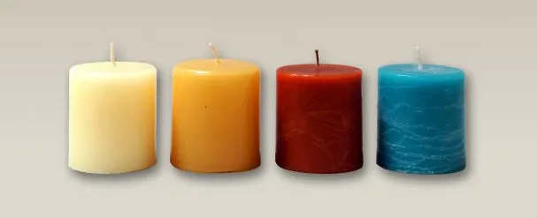 Cascade Iron Candle Holder