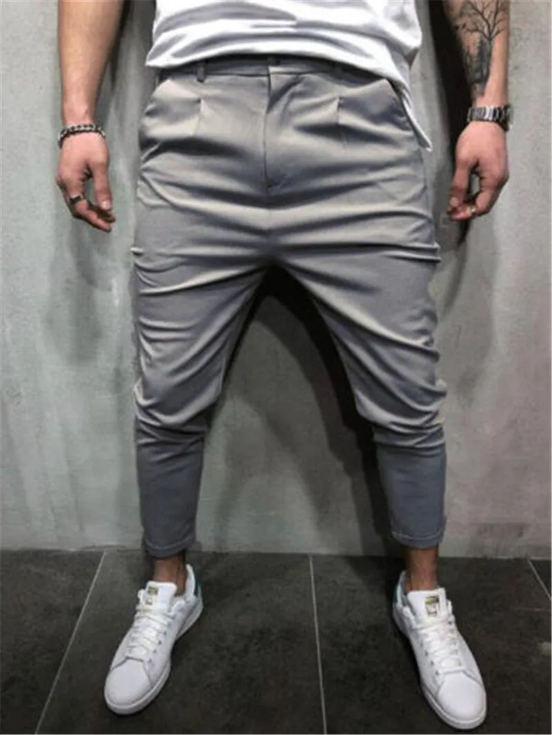 Casual Slim-Fit Pants