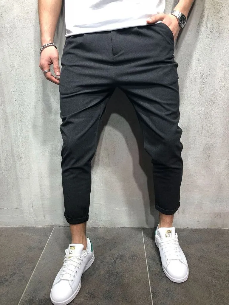 Casual Slim-Fit Pants