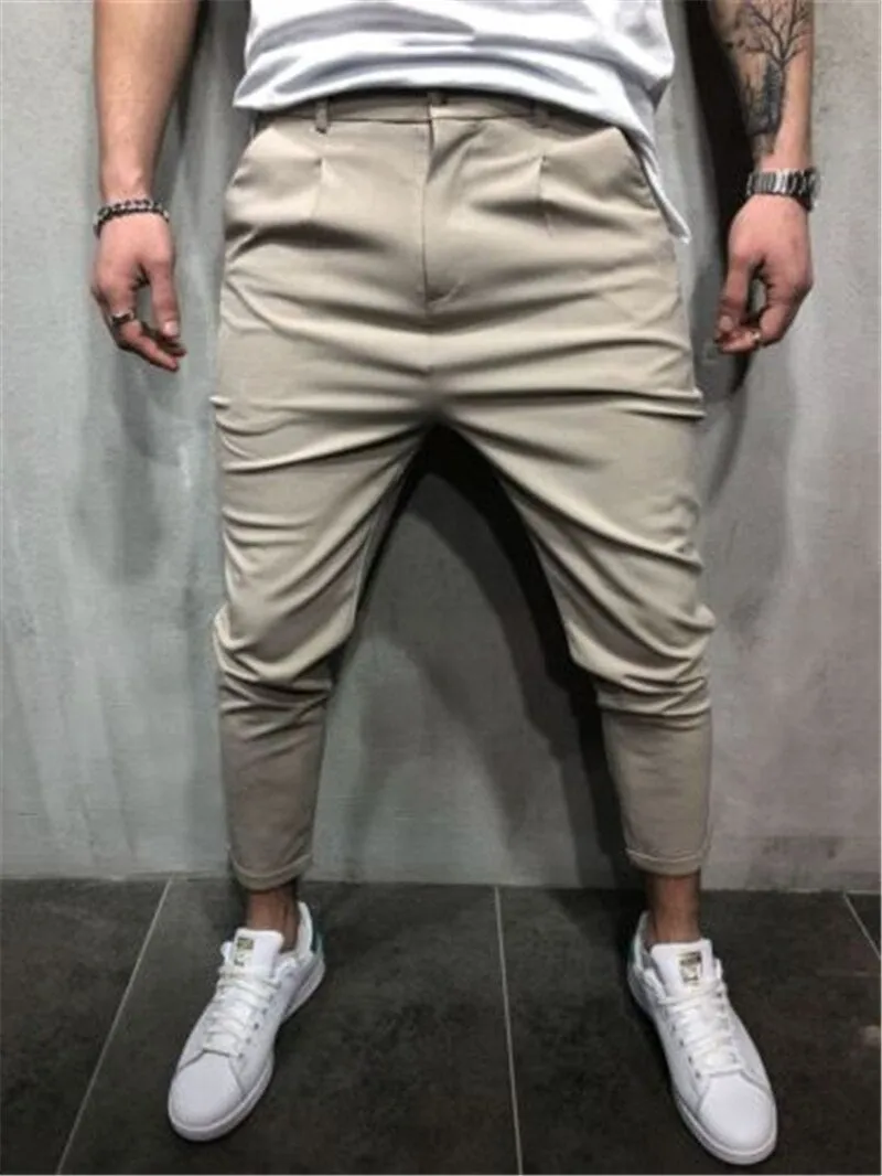 Casual Slim-Fit Pants