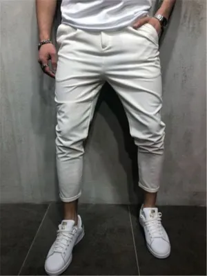 Casual Slim-Fit Pants