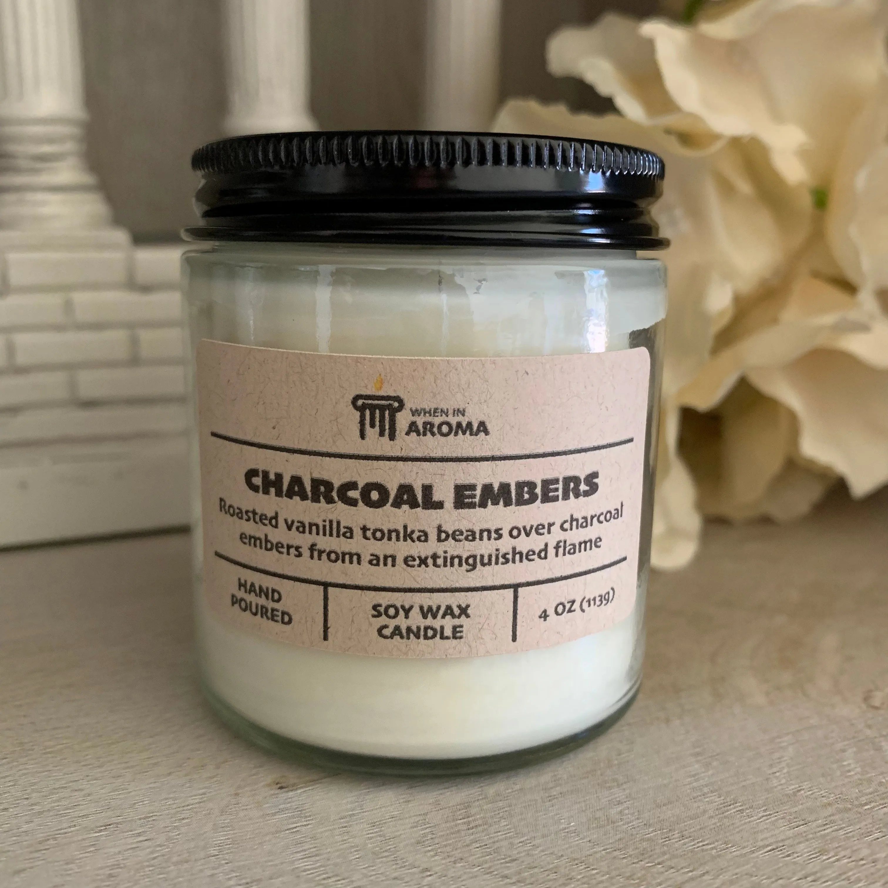 Charcoal Embers Soy Candle