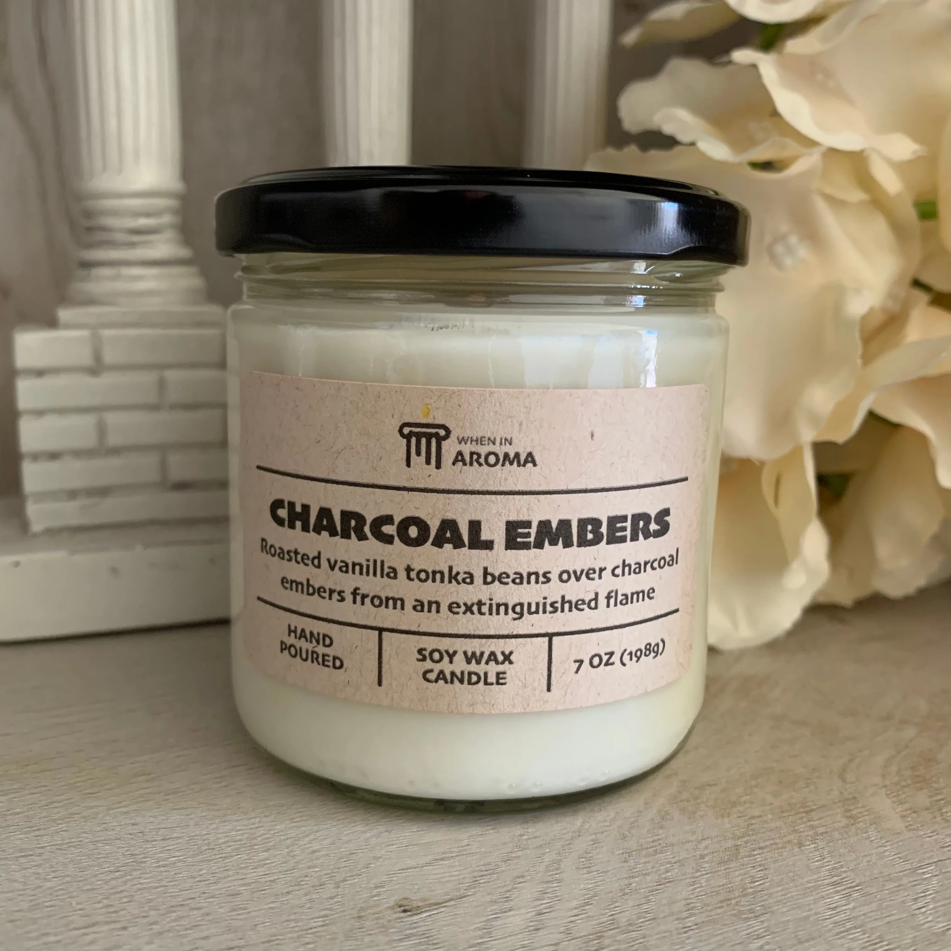 Charcoal Embers Soy Candle