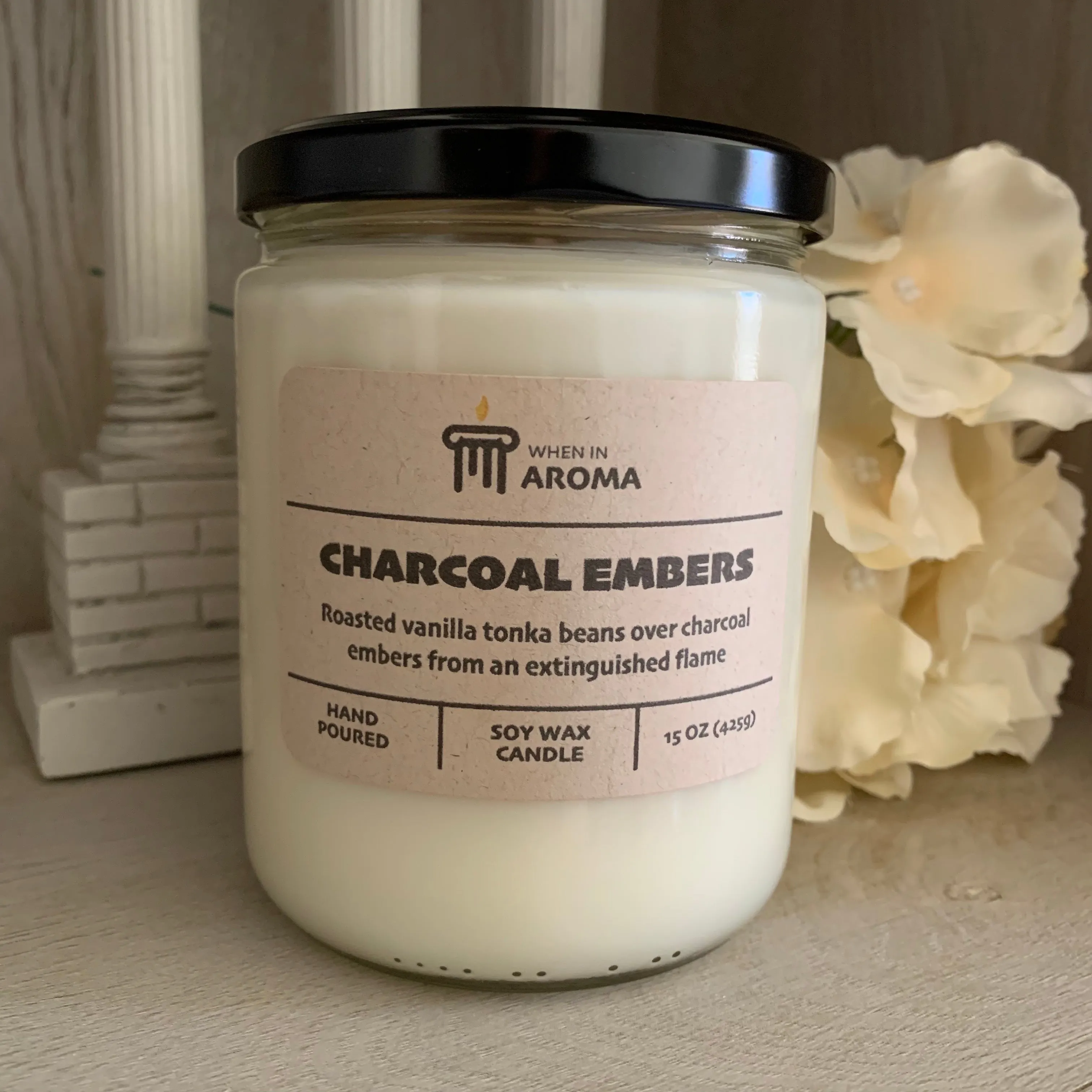 Charcoal Embers Soy Candle