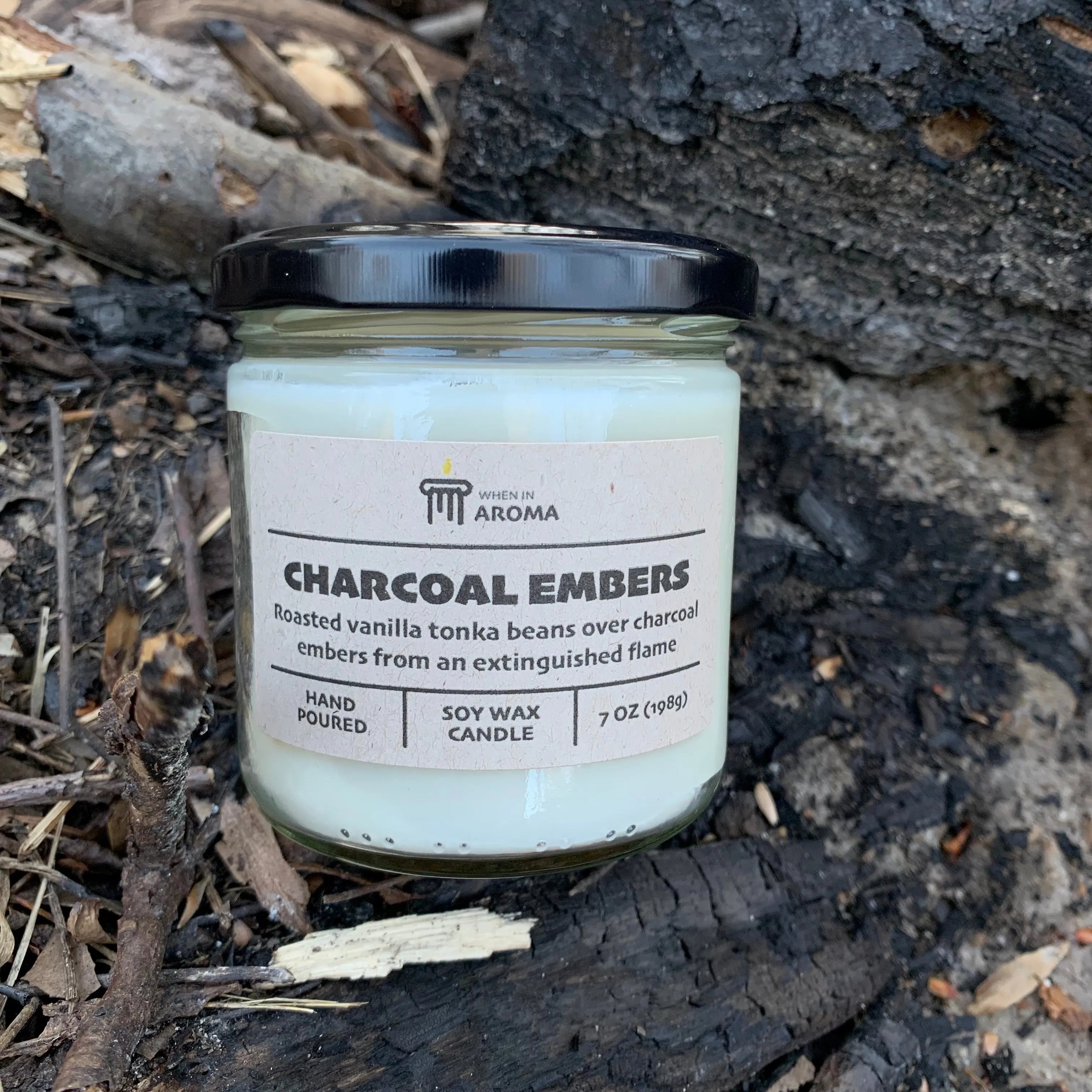 Charcoal Embers Soy Candle
