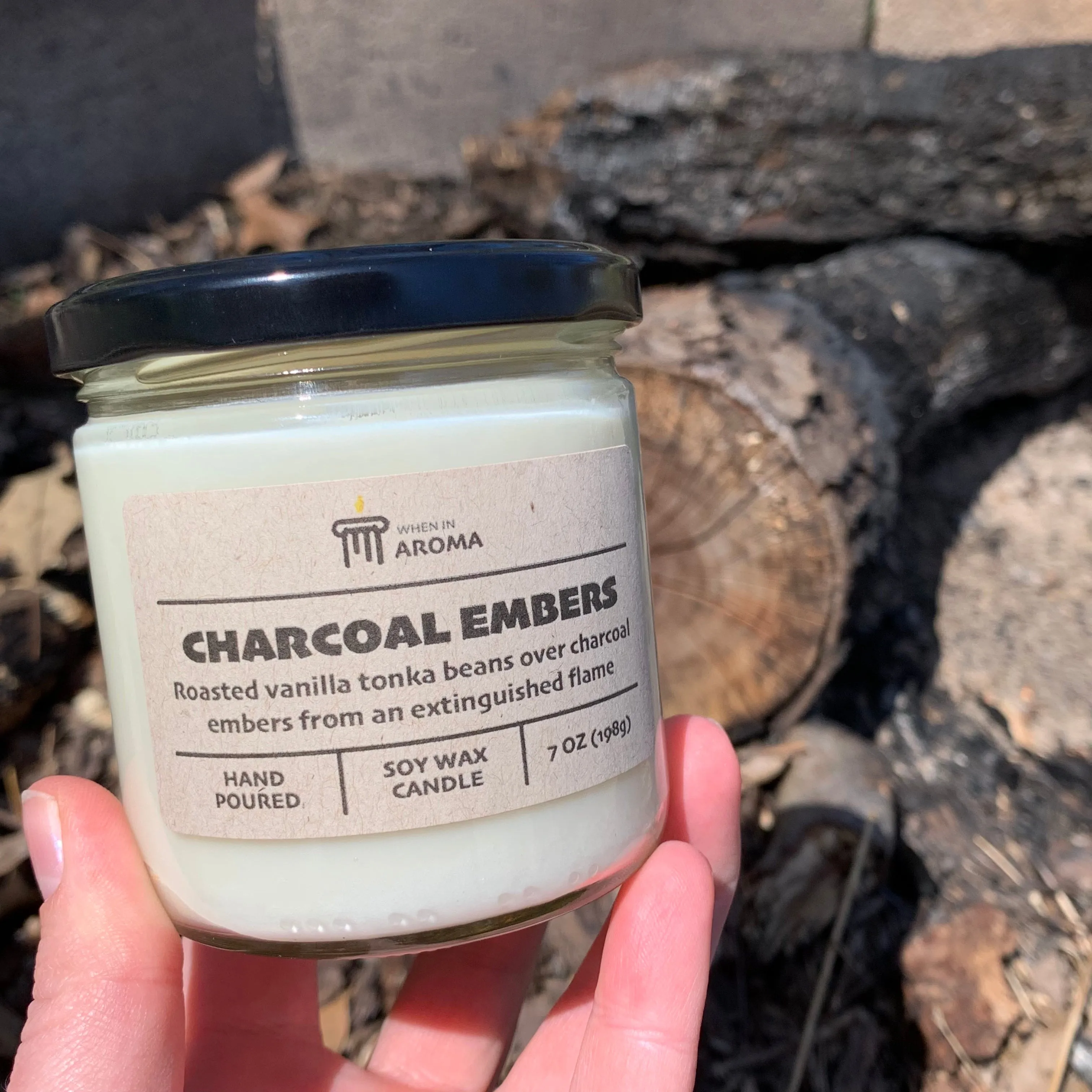 Charcoal Embers Soy Candle
