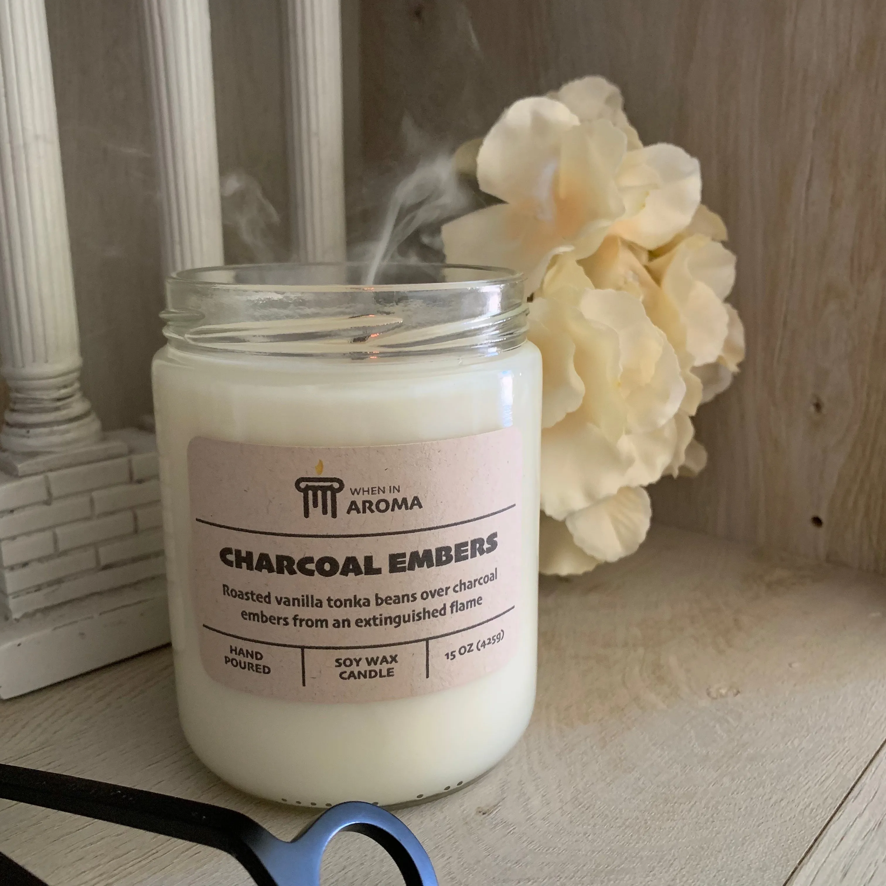 Charcoal Embers Soy Candle