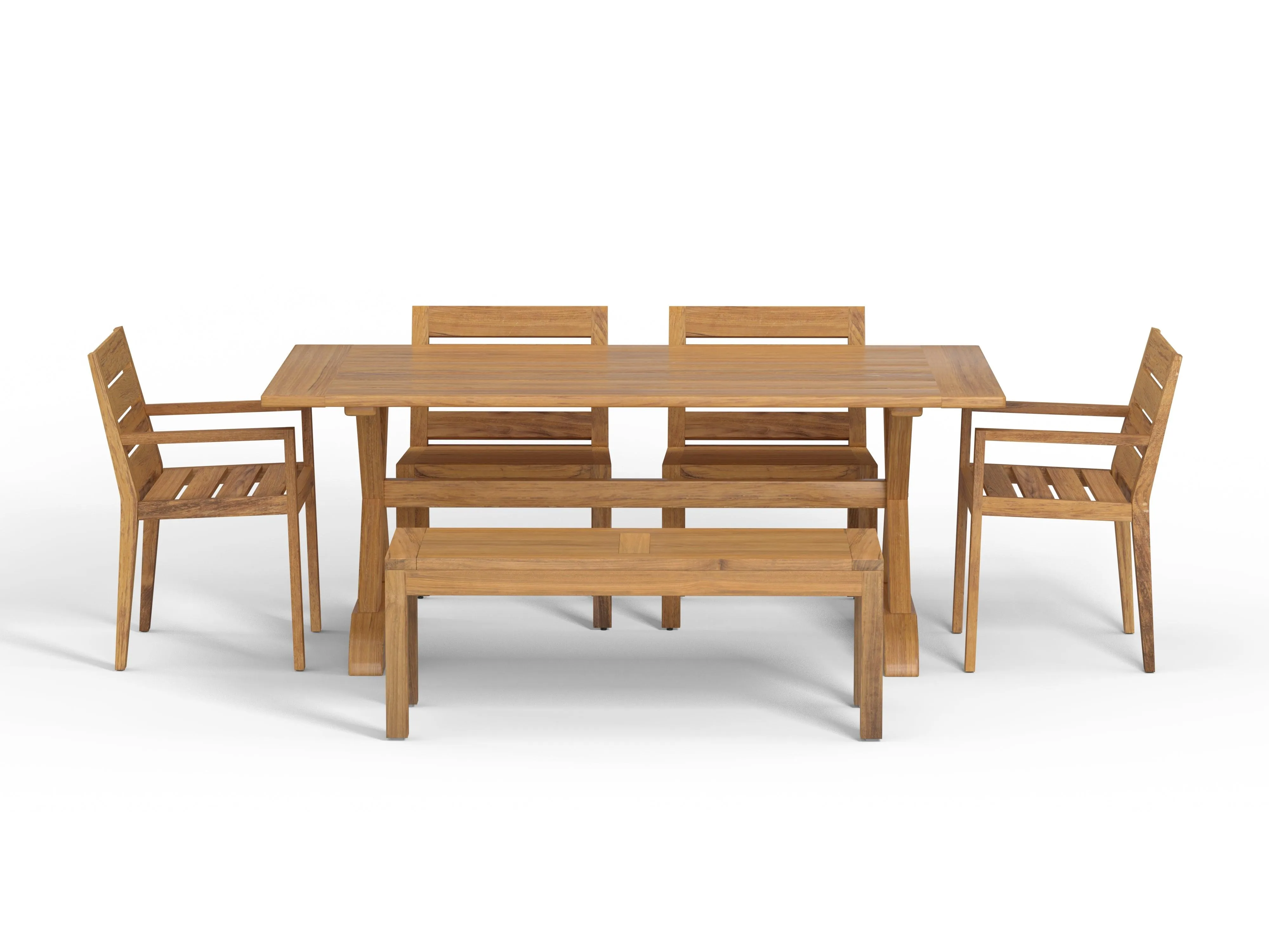 Charleston Outdoor Trestle Dining Table