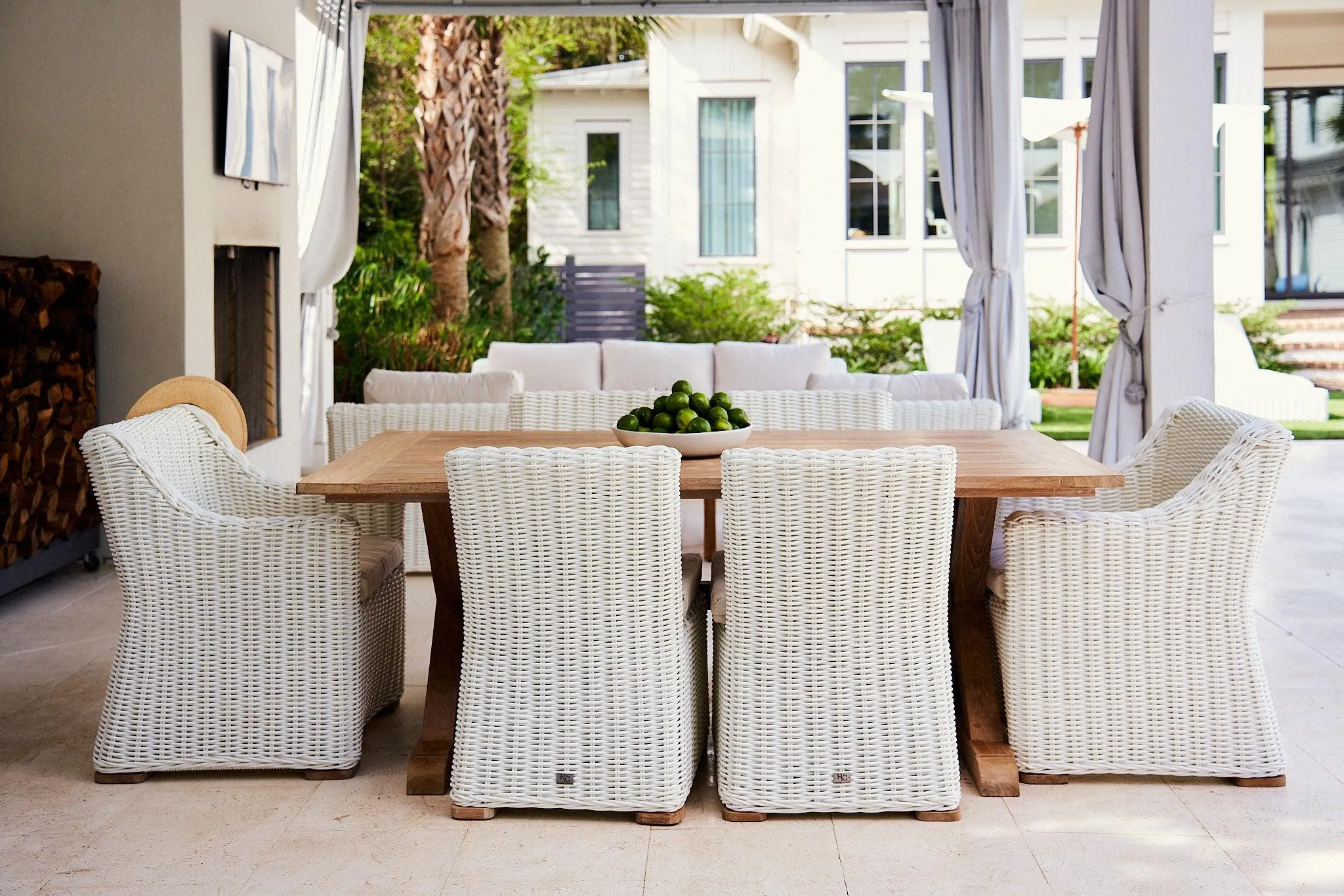 Charleston Outdoor Trestle Dining Table