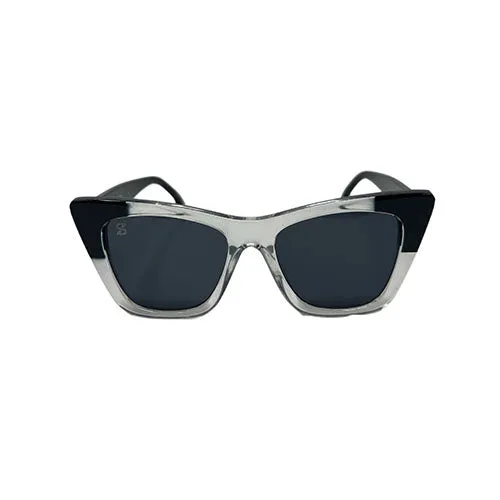 CLEAR FUTURE | Cat Eye Full Rim Sunglasses UV Protection