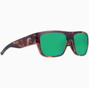 Costa Sampan Matte Tortoise Green Mirror Glass