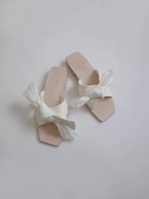 Cross Ribbon Knot Sandals