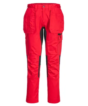 Deep Red - WX2 stretch holster trousers (CD883) slim fit