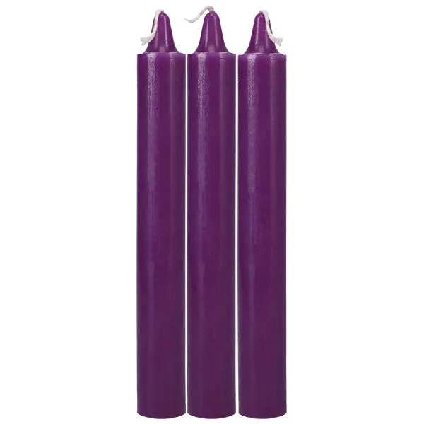 Doc Johnson Japanese Drip Candles - Purple