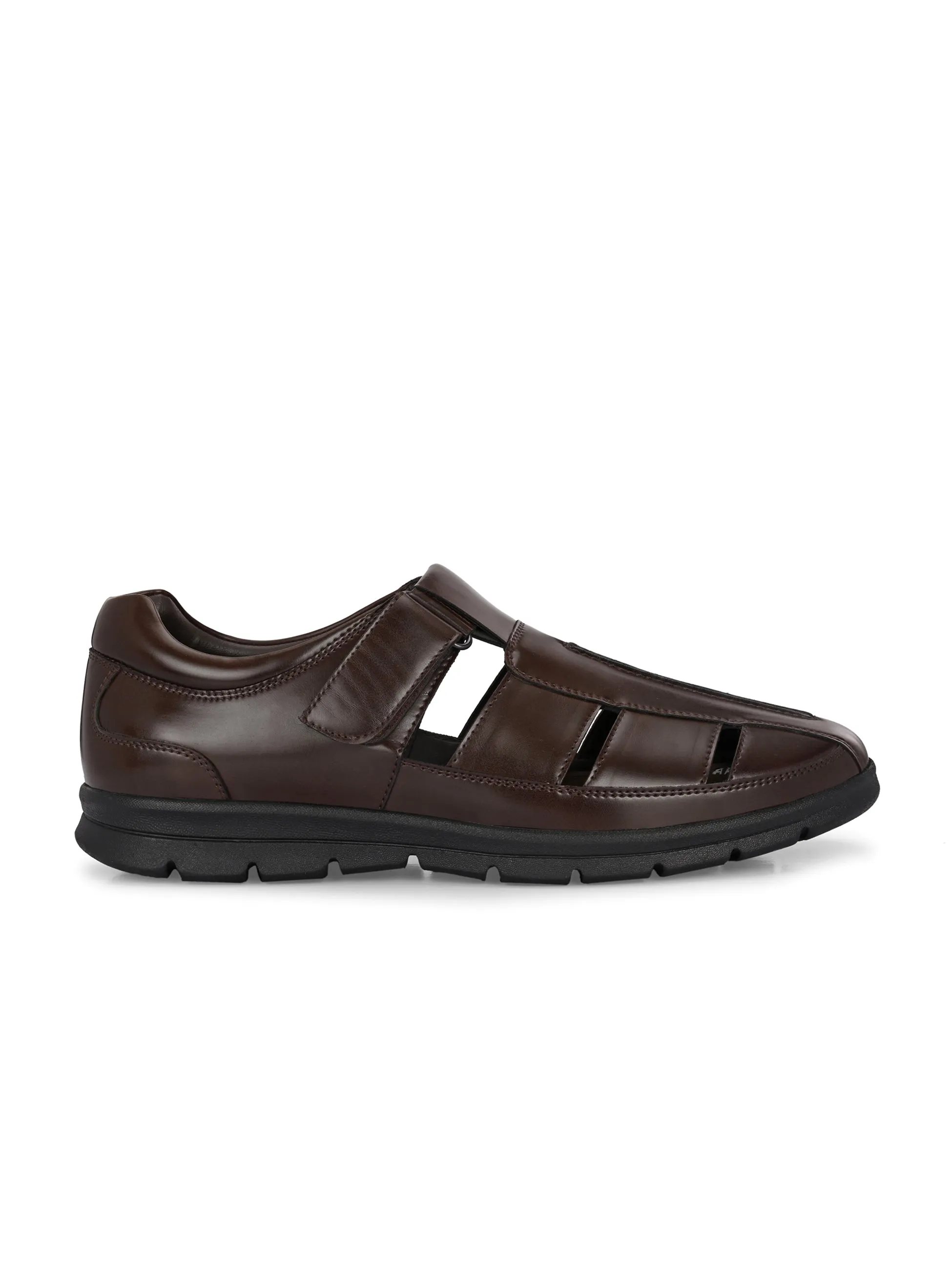 Essential Brown Multi-Strap Sandals