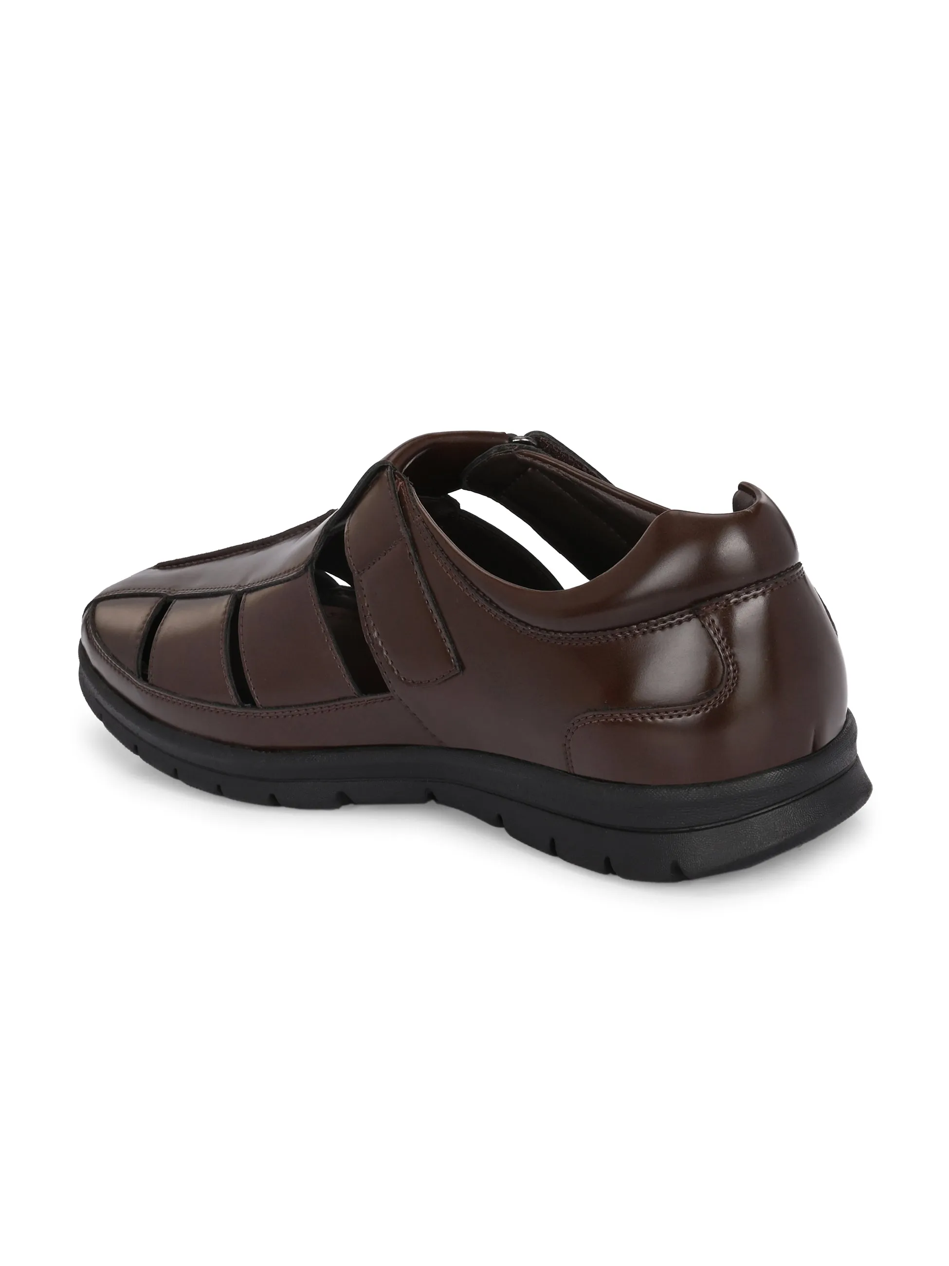 Essential Brown Multi-Strap Sandals