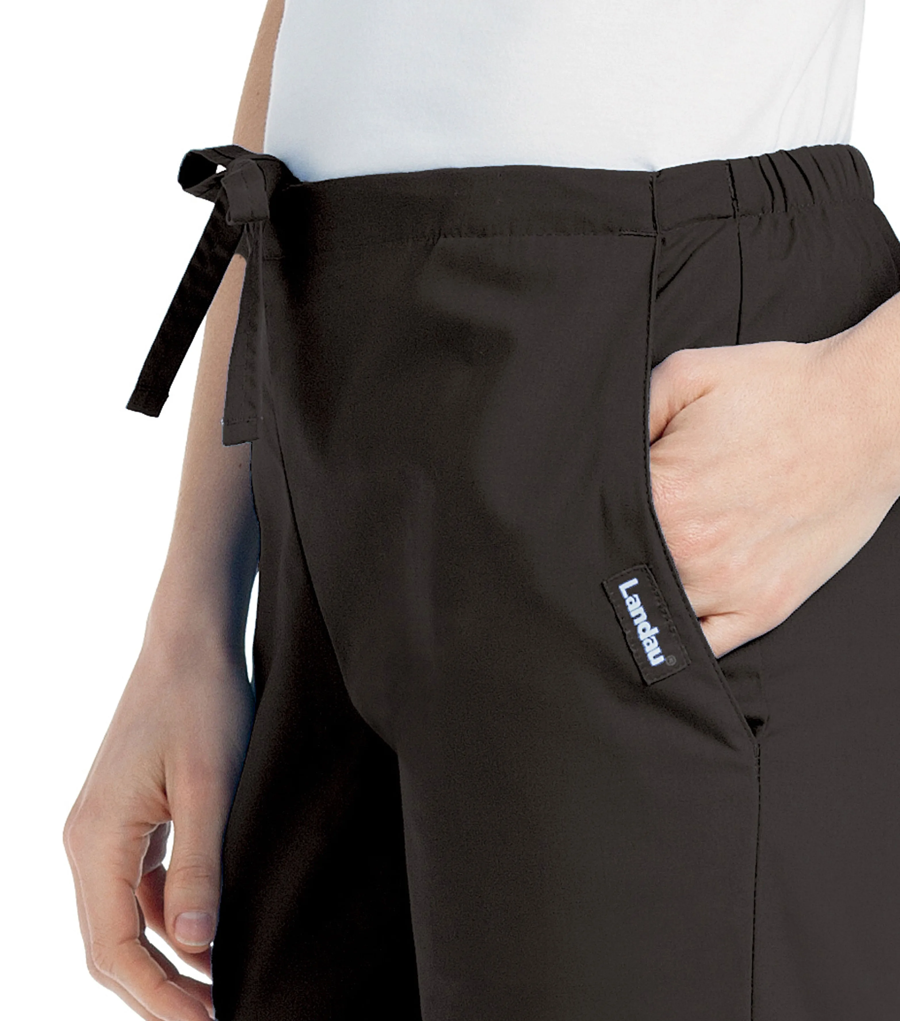 Essentials - Women's Natural Fit Flare Leg Scrub Pants
