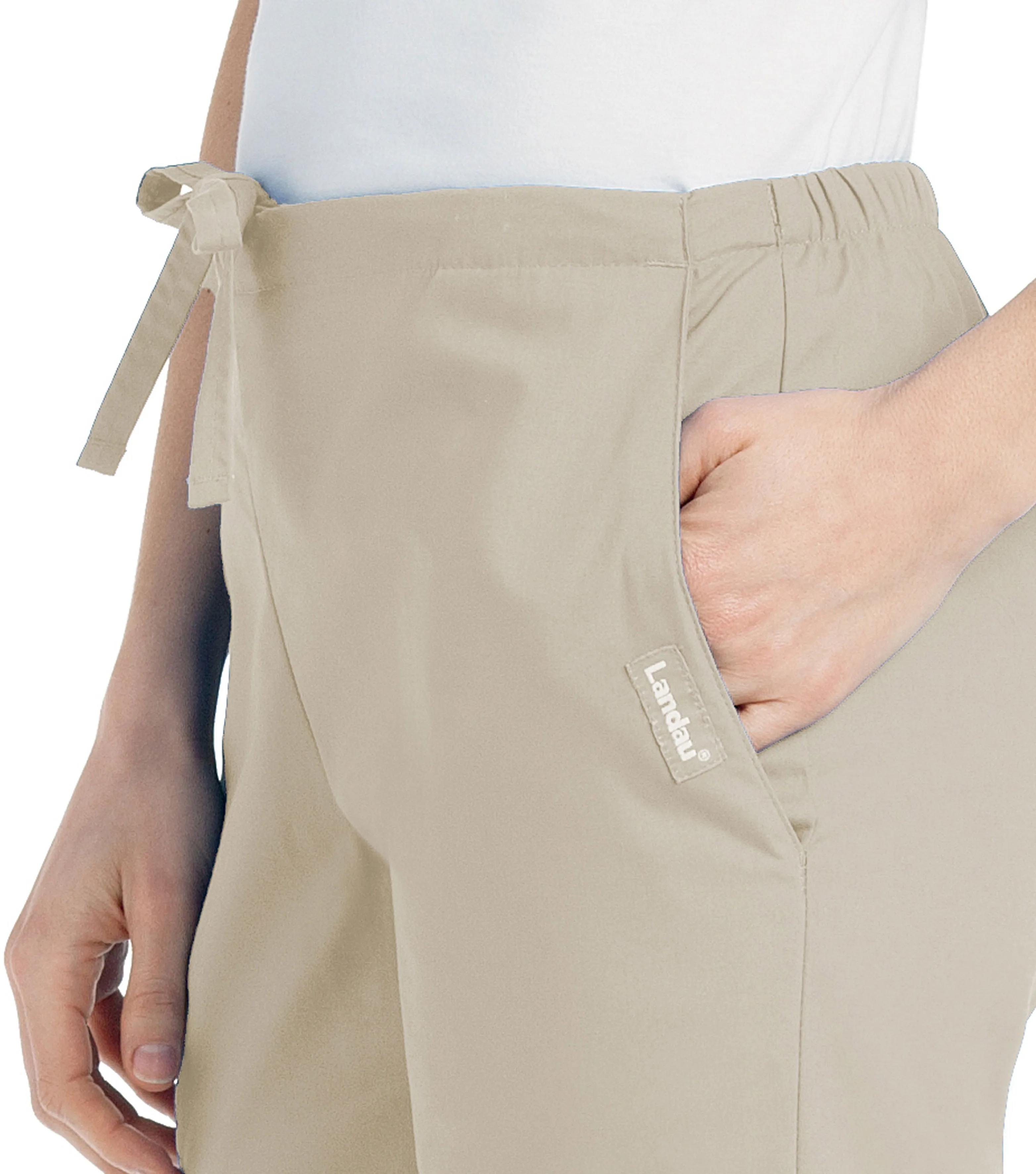Essentials - Women's Natural Fit Flare Leg Scrub Pants