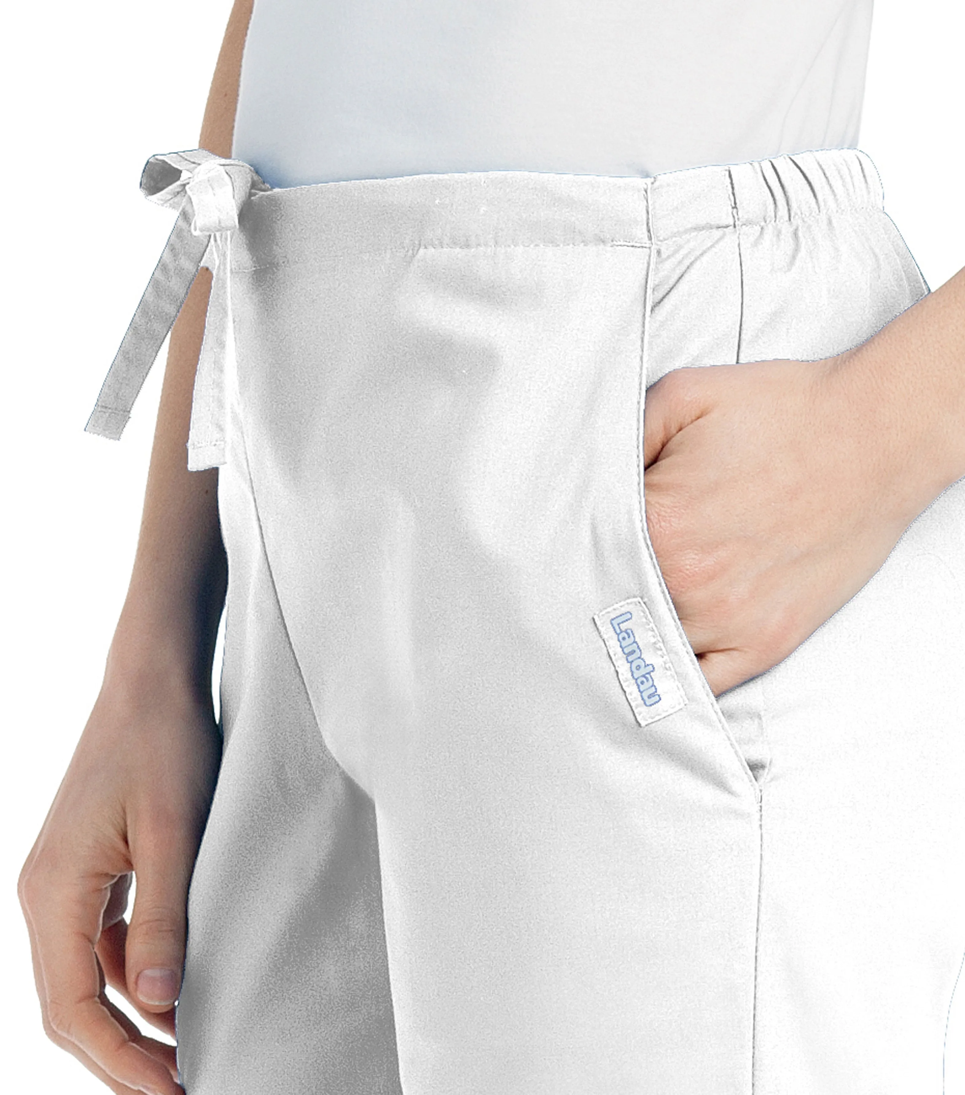 Essentials - Women's Natural Fit Flare Leg Scrub Pants