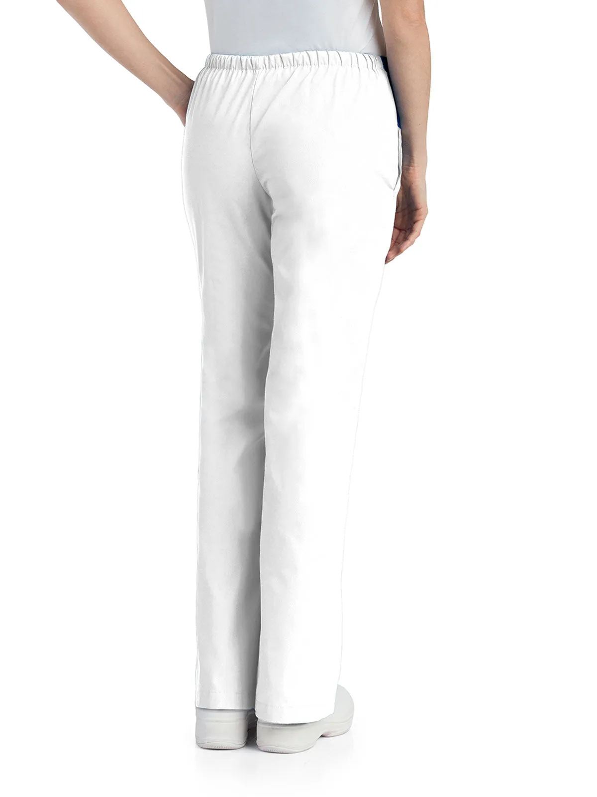 Essentials - Women's Natural Fit Flare Leg Scrub Pants