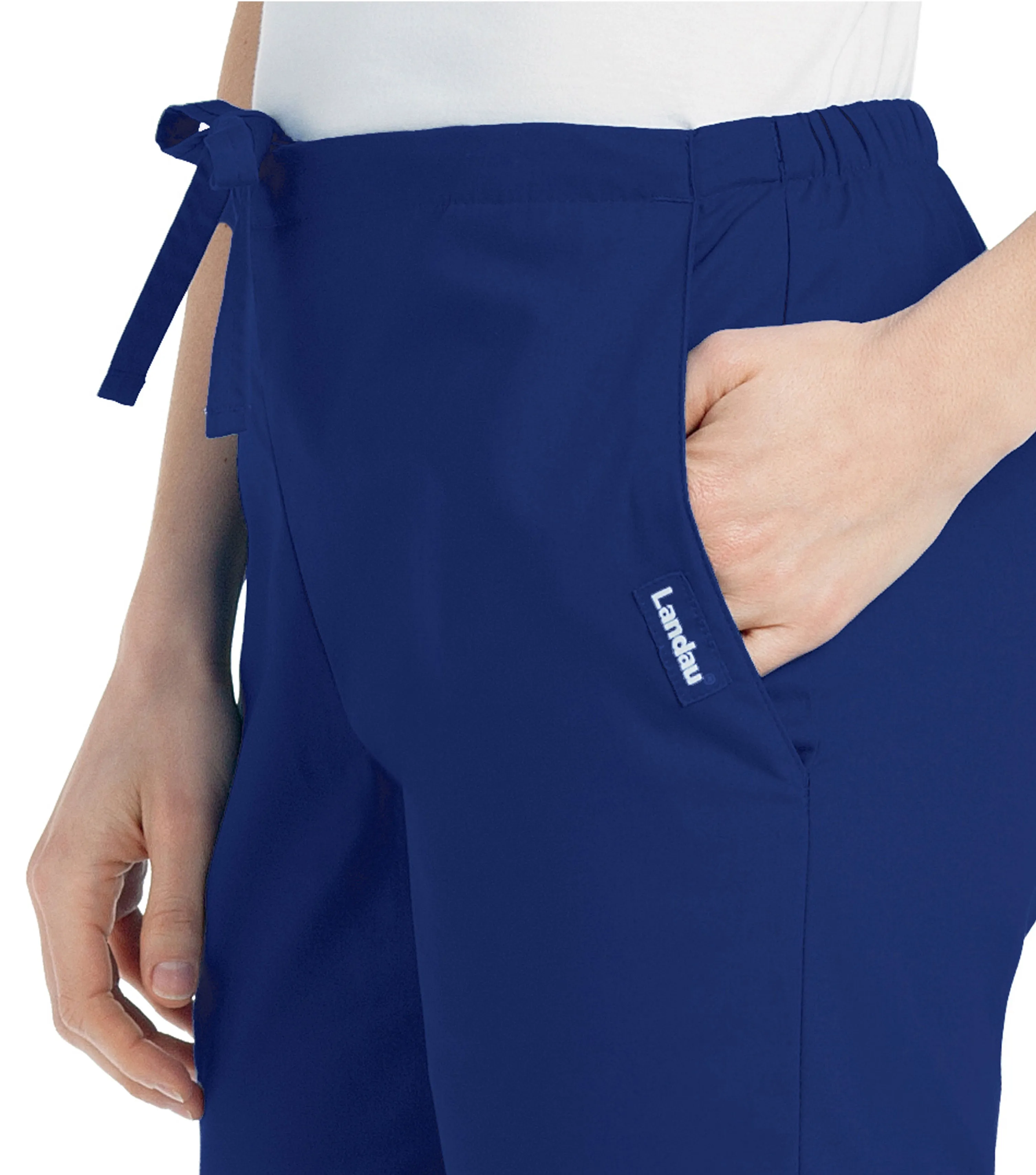 Essentials - Women's Natural Fit Flare Leg Scrub Pants