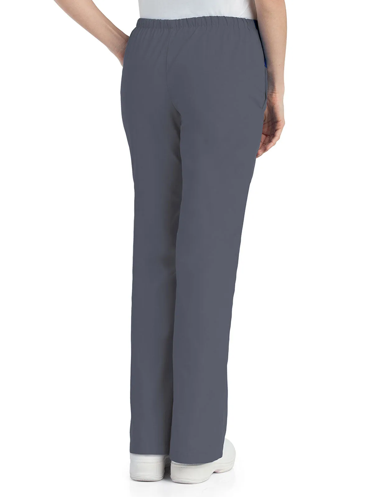 Essentials - Women's Natural Fit Flare Leg Scrub Pants