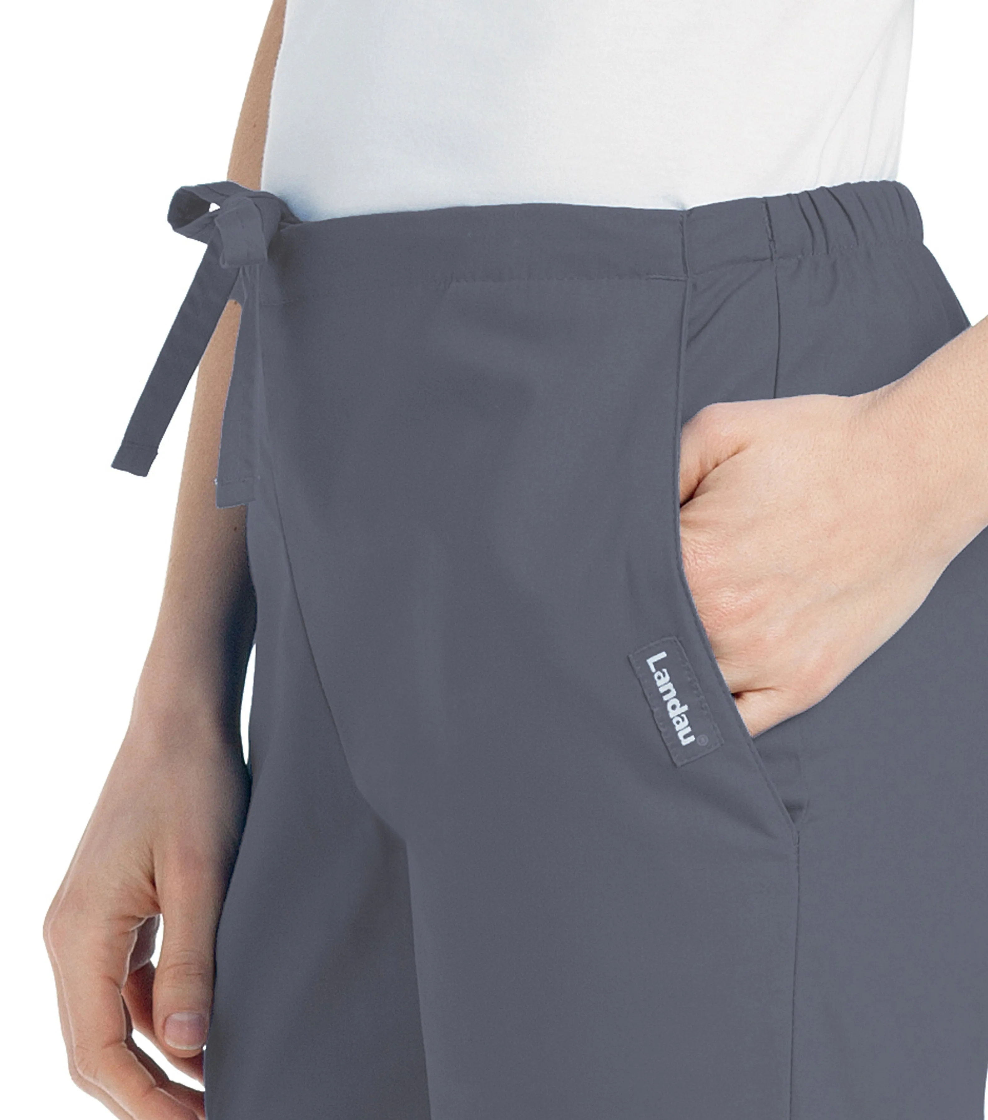 Essentials - Women's Natural Fit Flare Leg Scrub Pants