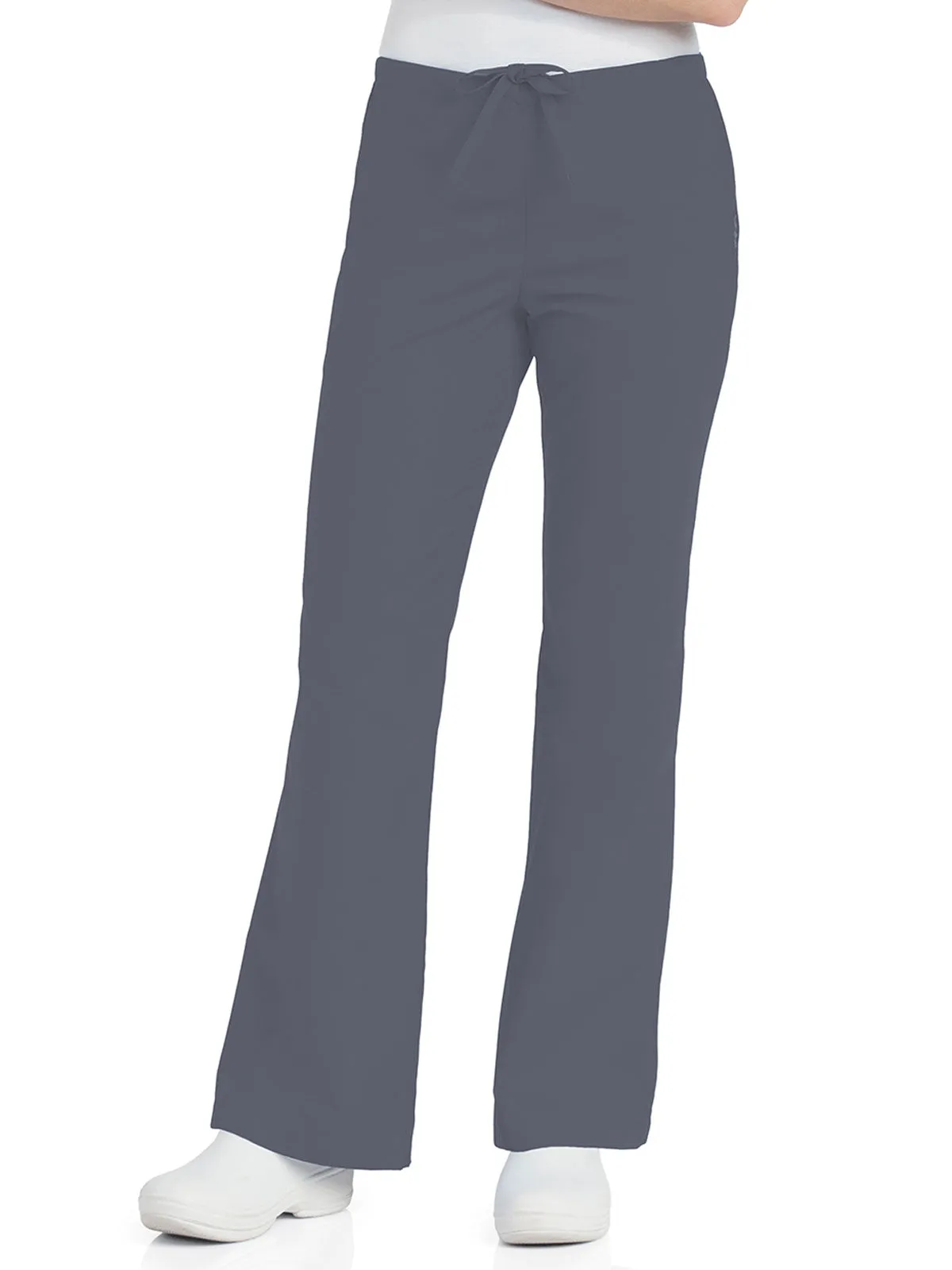 Essentials - Women's Natural Fit Flare Leg Scrub Pants