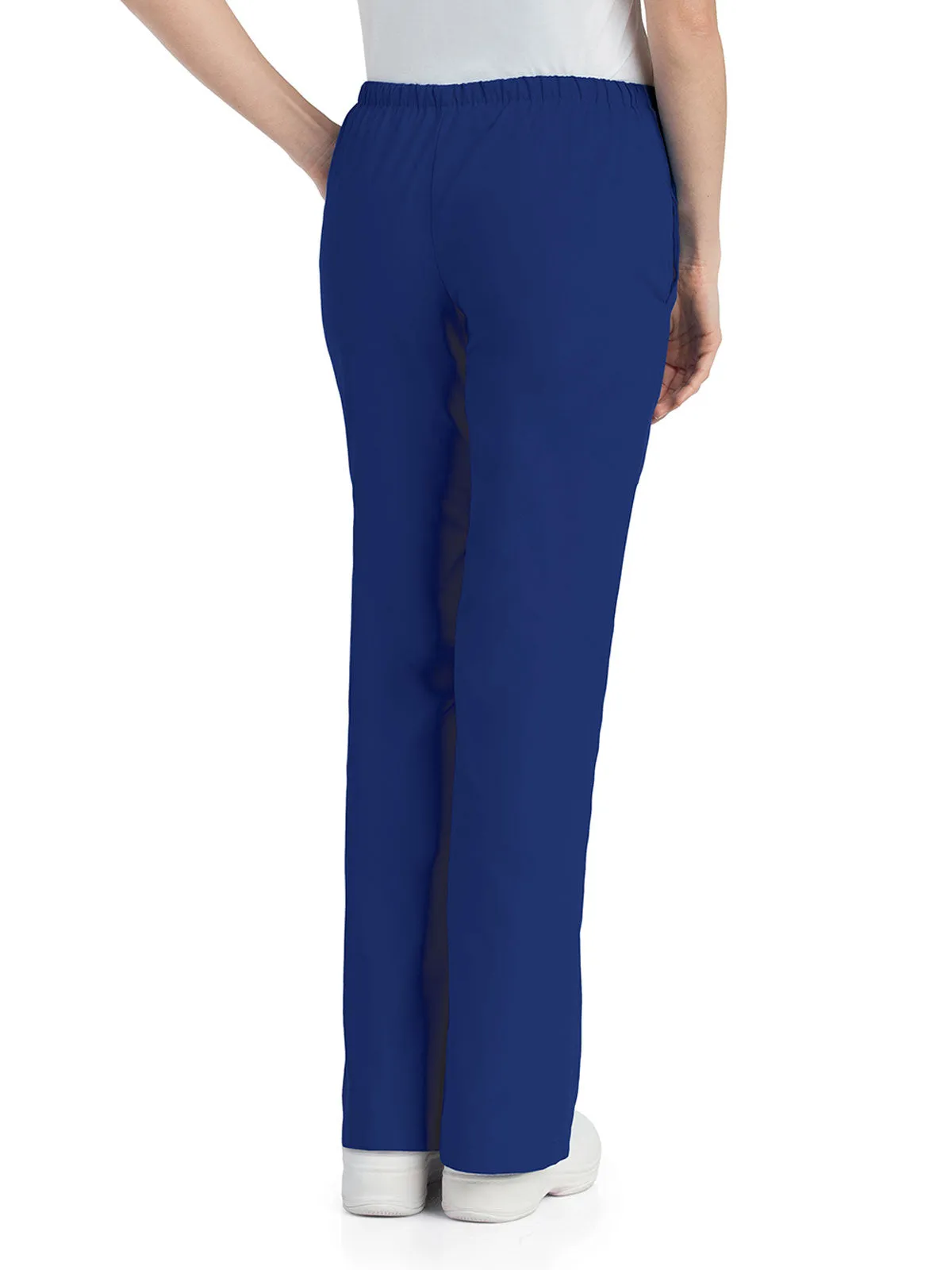 Essentials - Women's Natural Fit Flare Leg Scrub Pants